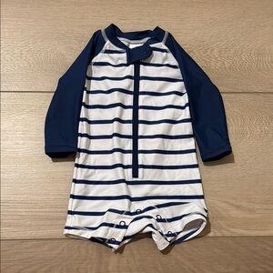 Navy and White Striped Kids Swimwear, tucker + Tate